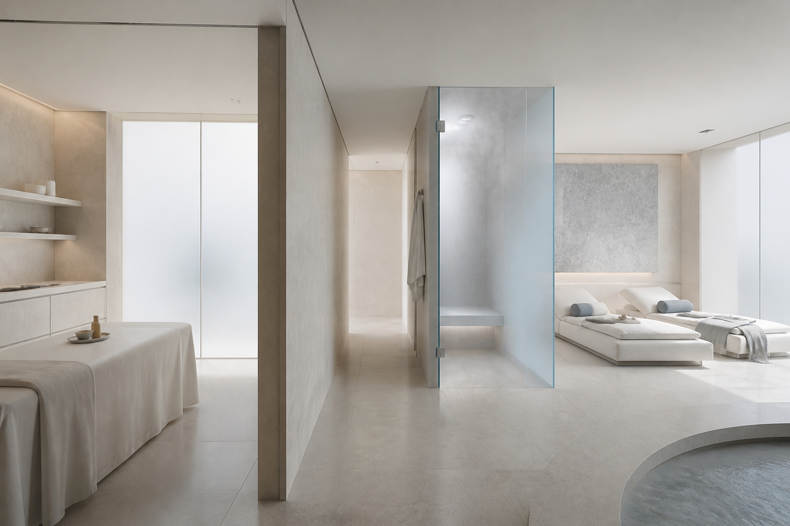 Quiet wellbeing rooms
